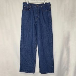 BDG Urban Outfitters Y2K Style High Rise‎ Baggy Wide Leg Jeans Size 32